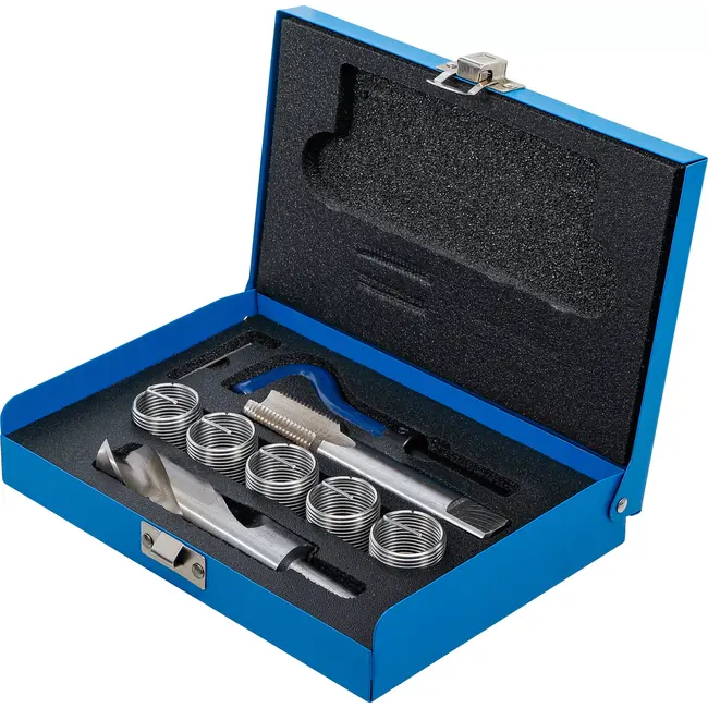 BGS Schroefdraad reparatieset - M24 x 2,0 - 9 delig