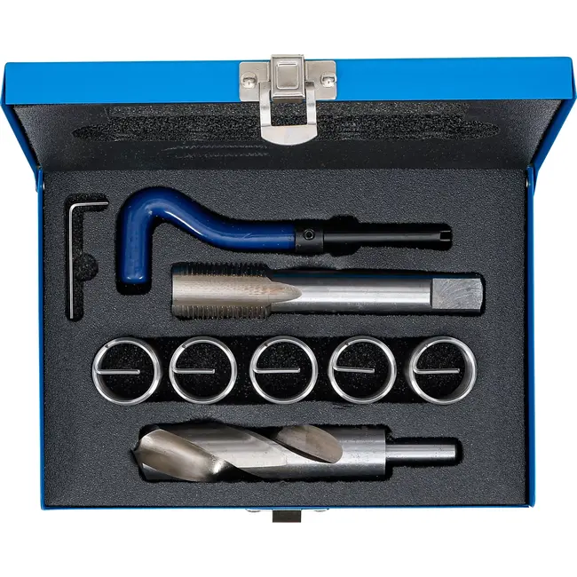 BGS Schroefdraad reparatieset - M24 x 2,0 - 9 delig