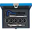 BGS Schroefdraad reparatieset - M24 x 2,0 - 9 delig