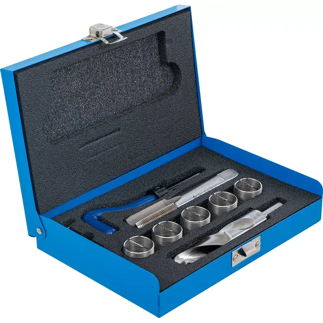 BGS Schroefdraad reparatieset - M22 x 1,5 - 9 delig