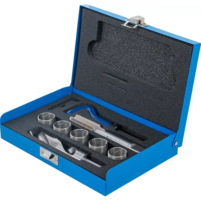 BGS Schroefdraad reparatieset - M22 x 1,5 - 9 delig