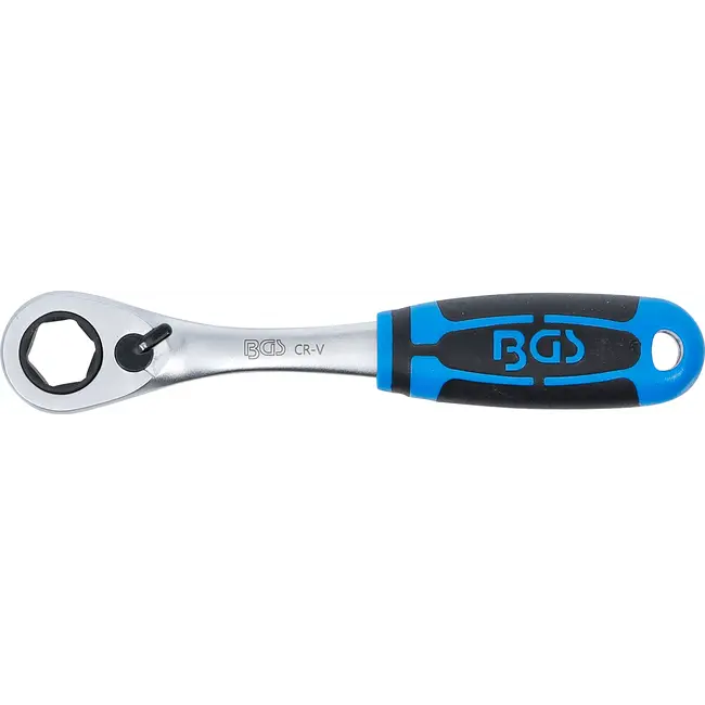 BGS Doorsteek-ratelsleutel - 13 mm zeskant