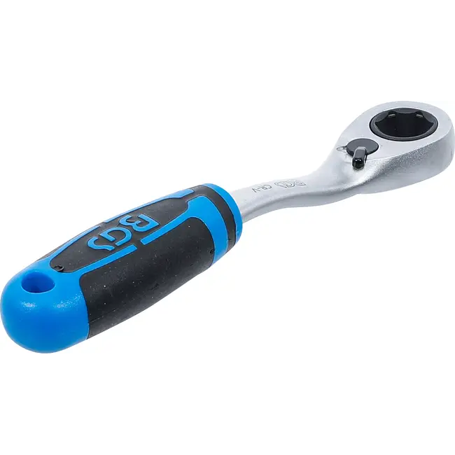 BGS Doorsteek-ratelsleutel - 13 mm zeskant