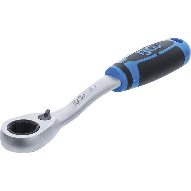 BGS Doorsteek-ratelsleutel - 22 mm zeskant