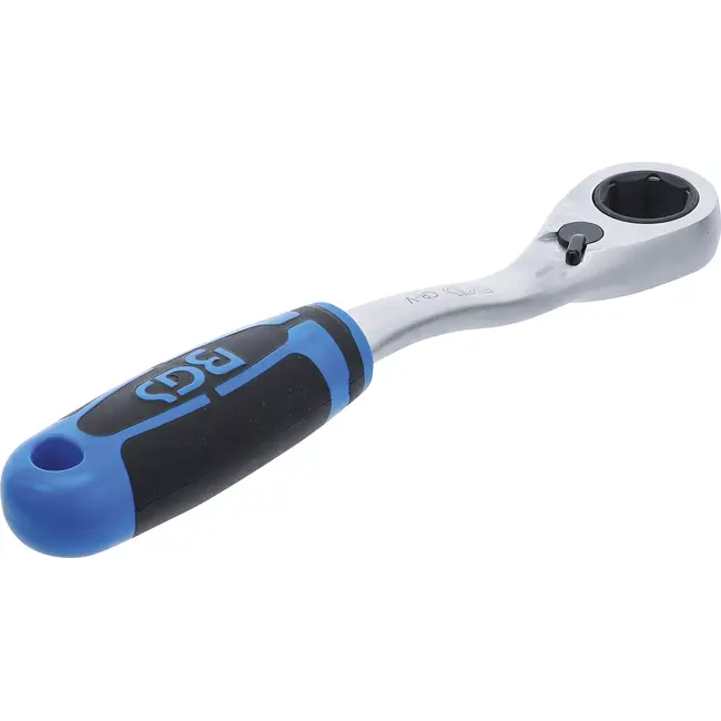 BGS Doorsteek-ratelsleutel - 22 mm zeskant