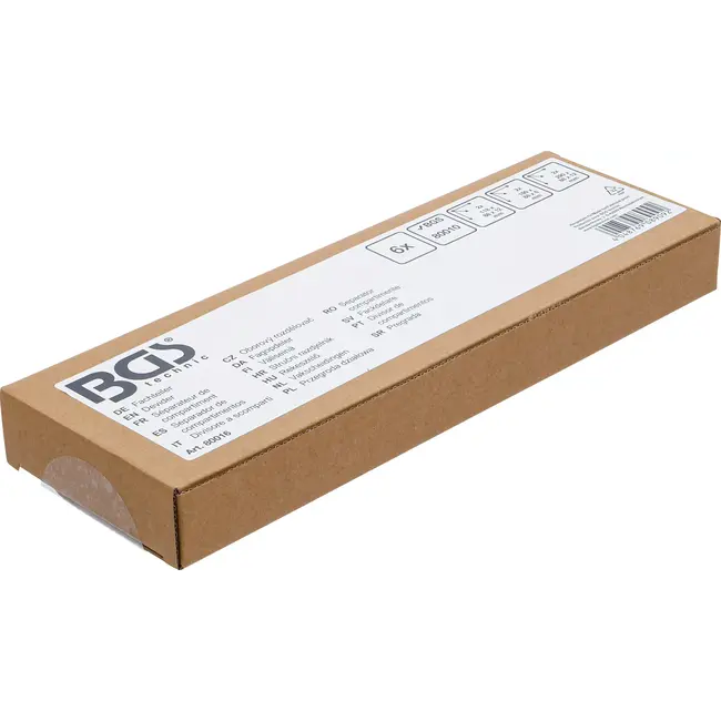 BGS Vakscheidingen - voor systeemkoffer - maat S - 6 delig