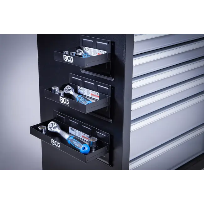 BGS Magnetische legbordset - 150 / 210 / 310 mm - 3 delig