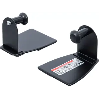 BGS technic Magneet papierrolhouder - 2 delig
