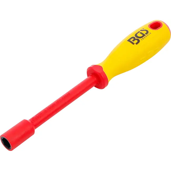 BGS VDE-dopsleutel-schroevendraaier - zeskant - 11 mm - Meslengte 125 mm