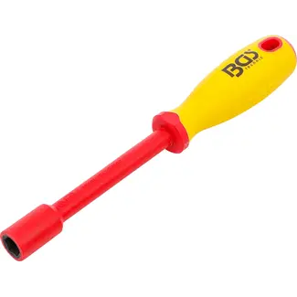 BGS VDE-dopsleutel-schroevendraaier - zeskant - 12 mm - Meslengte 125 mm