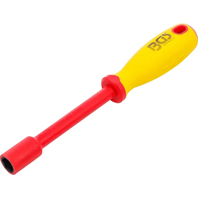 BGS VDE-dopsleutel-schroevendraaier - zeskant - 13 mm - Meslengte 125 mm