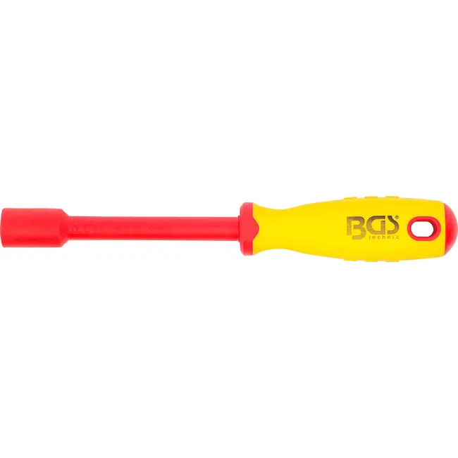 BGS VDE-dopsleutel-schroevendraaier - zeskant - 13 mm - Meslengte 125 mm