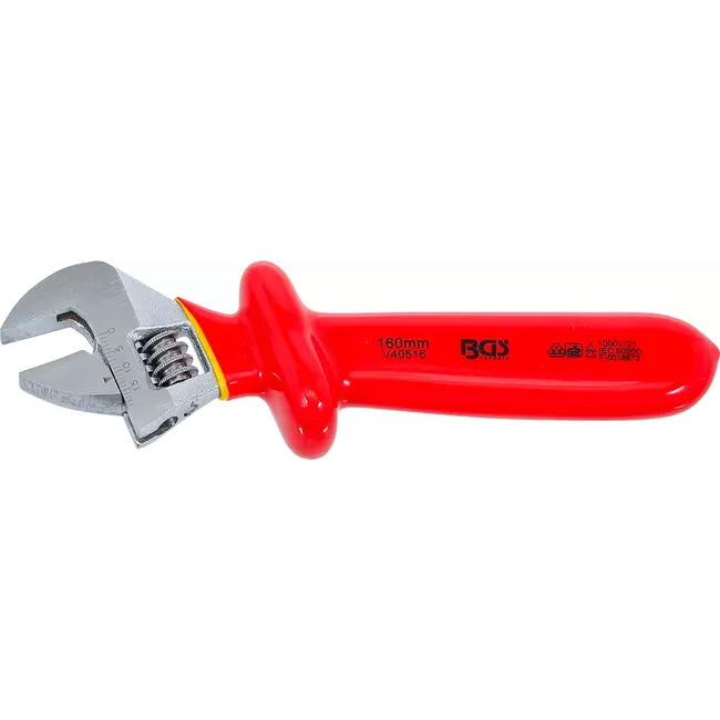 BGS Verstelbare VDE moersleutel - max. 20,5 mm