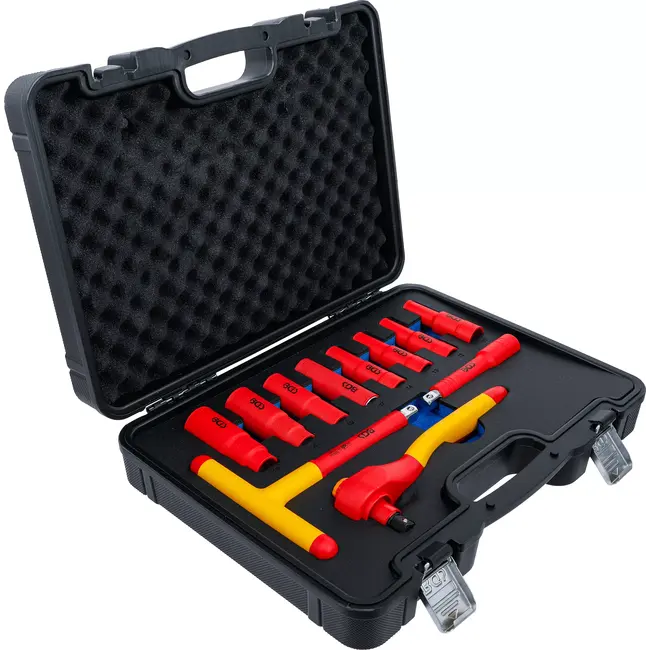 BGS VDE-dopsleutelset - aandrijving 1/2" - SW 10 - 24 mm - 11 delig