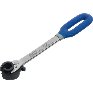 BGS technic Ratel ringsleutel, open - 8 mm