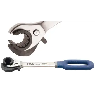 BGS technic Ratel ringsleutel, open - 9 mm