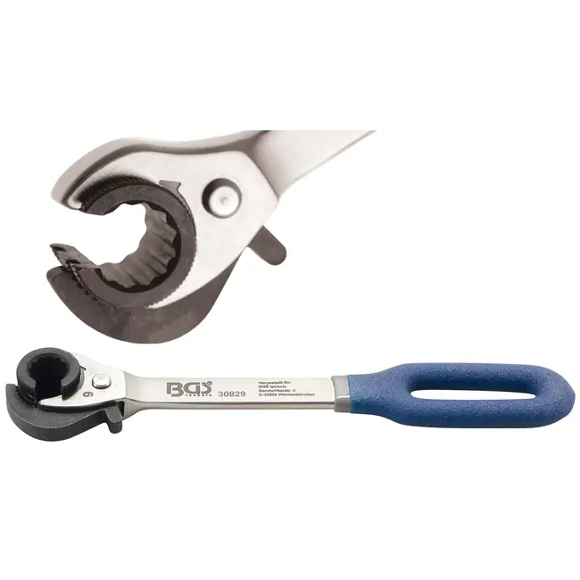 BGS Ratel ringsleutel, open - 9 mm