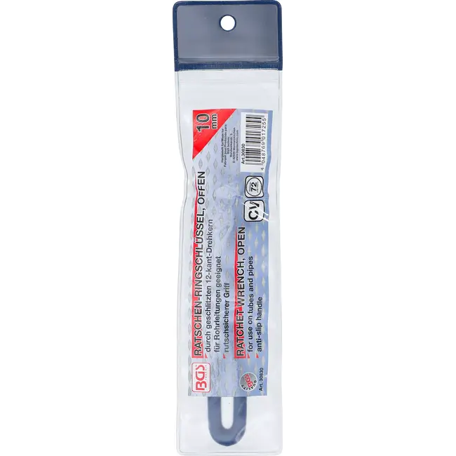 BGS Ratel ringsleutel, open - 10 mm