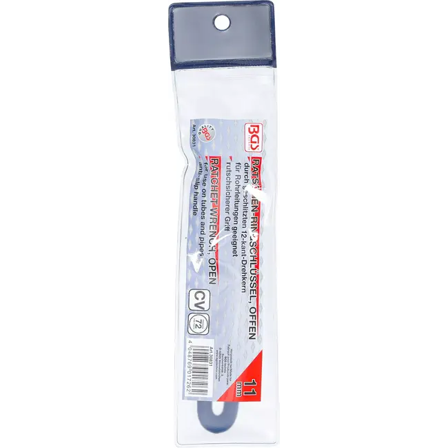 BGS Ratel ringsleutel, open - 11 mm