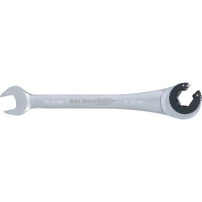BGS Ratel ringsteeksleutel - open - 12 mm