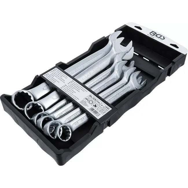 BGS Steekringsleutelset - extra lang - 34 - 50 mm - 6 delig