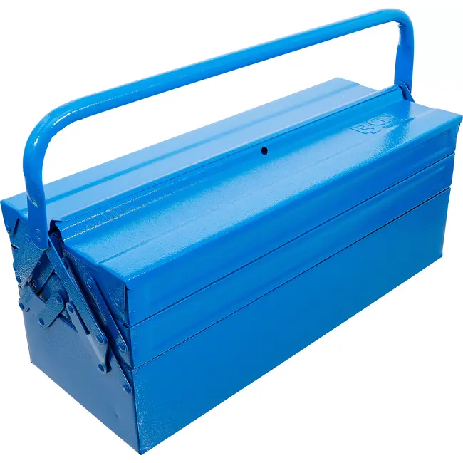 BGS Metalen gereedschapskist - leeg - 530 x 200 x 200 mm - 5 vakken