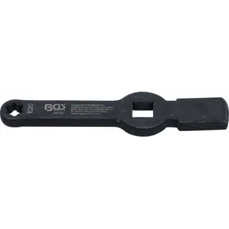 BGS Slag-ringsleutel - E-profiel (voor Torx) - met 2 slagvakken - E20
