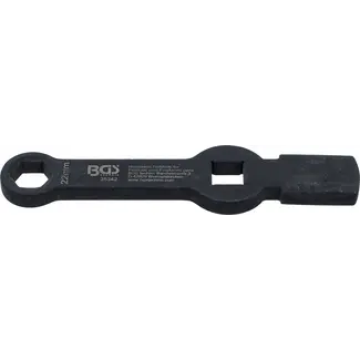 BGS technic Slag-ringsleutel - zeskant - met 2 slagvlakken - 22 mm
