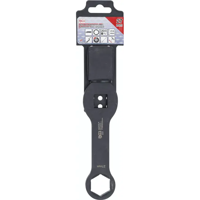 BGS Slag-ringsleutel - zeskant - met 2 slagvlakken - 27 mm