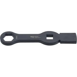 BGS technic Slag-ringsleutel - zeskant - met 2 slagvlakken - 30 mm