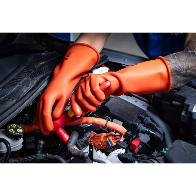 BGS Elektriciens veiligheidshandschoenen - met natuurlatex beschermingsisolatie - maat 9 (L)