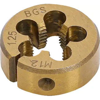 BGS Draadsnijplaat - M12 x 1,25 x 30 mm