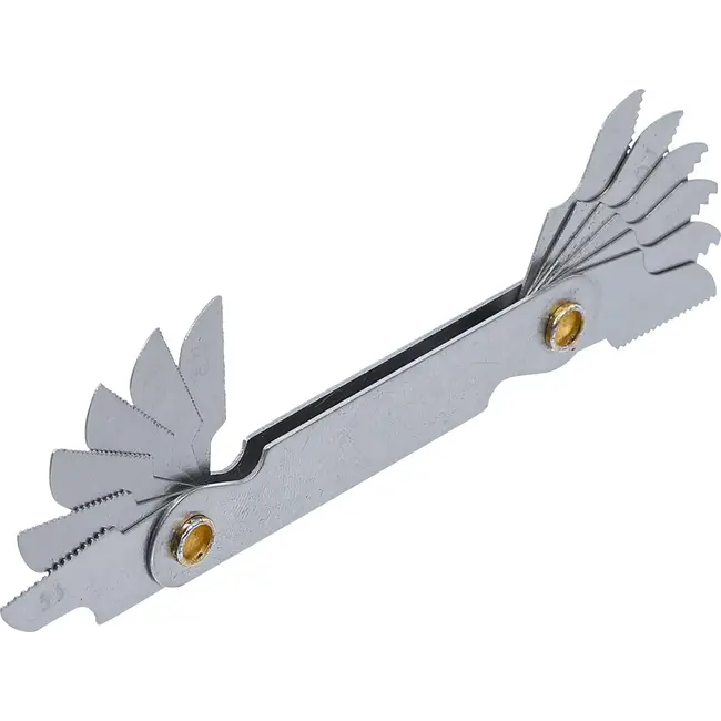 BGS Schroefdraad sjabloonset - 12 delig - metrisch 0,5 - 1,75 mm