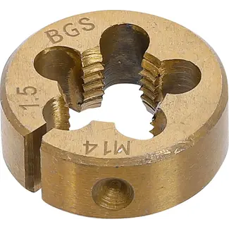BGS Draadsnijplaat - M14 x 1,5 x 30 mm