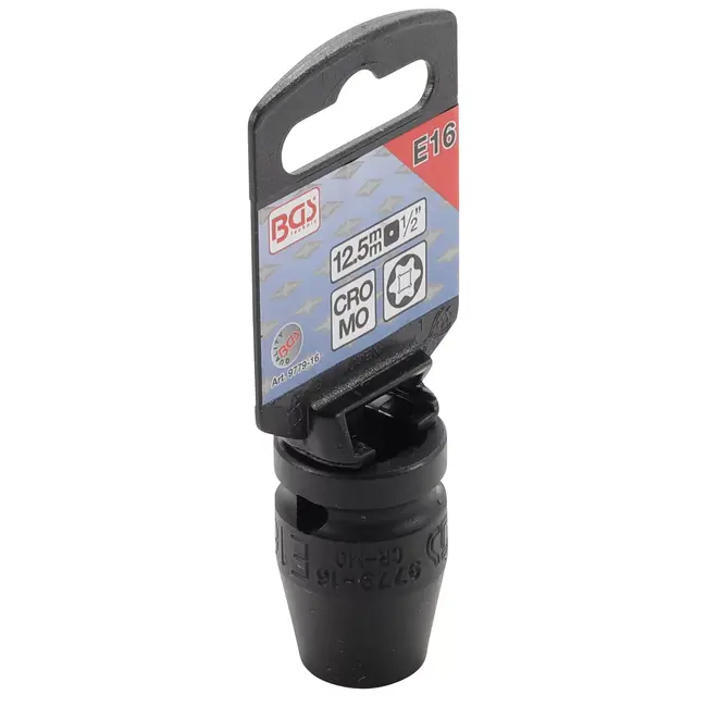 BGS Kracht Dopsleuteldop E-profiel - 1/2" - E16