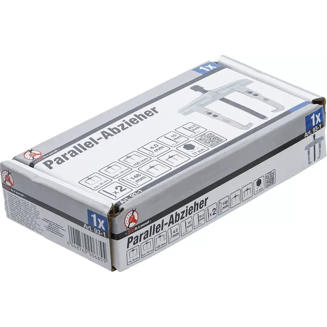 BGS Lagertrekker, 2 armen - 50 - 140 mm