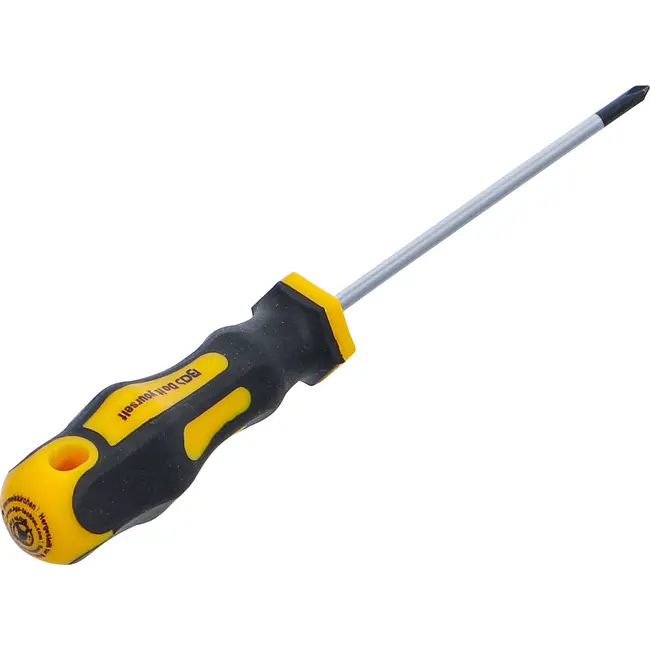 BGS Schroevendraaier - kruiskop PH0 - Meslengte 80 mm