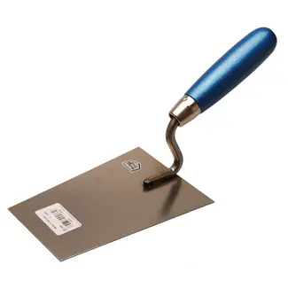 BGS Do it yourself Tiroolse pleisterspaan - met S-hals - rvs - 160 mm