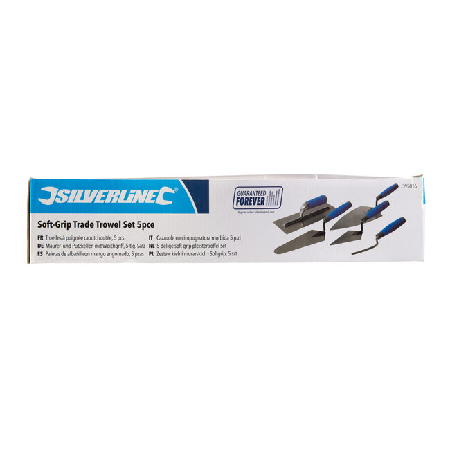 Silverline 5 delige soft-grip pleistertroffel set