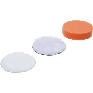 BGS Polijstschijf - Ø 100 mm - 3 delig - voor BGS 9259