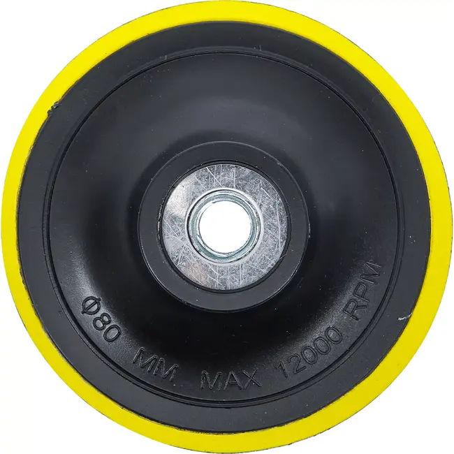 BGS Steunschijf met klittenband - Ø 80 mm - voor BGS 9259