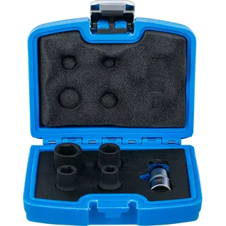 BGS technic Remklauw dopsleutelset - 5-kant (Petagon) - 5 delig