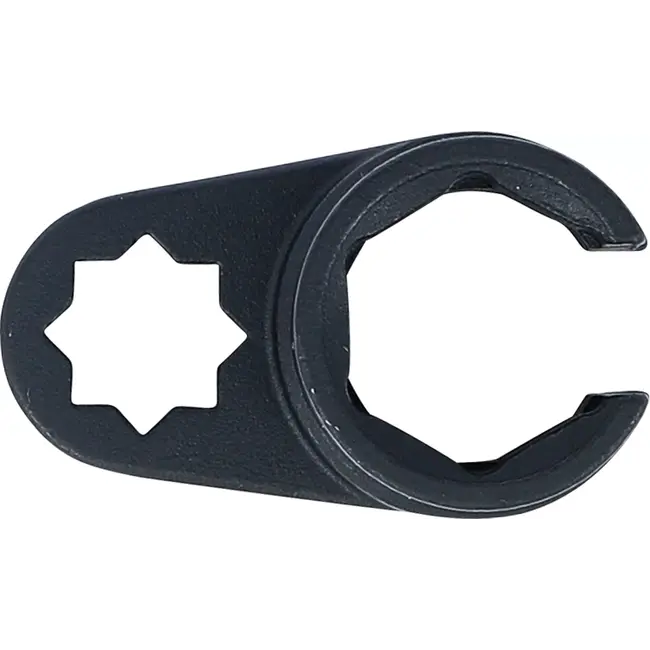 BGS Lambdasonde Dopsleuteldop - gebogen - 1/2" dubbele 4-kant aandrijving - 22 mm - gleuf 11 mm