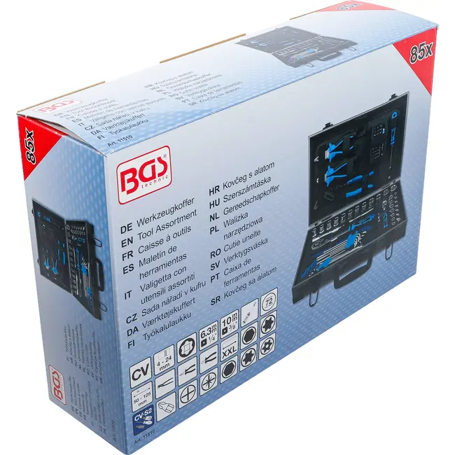 BGS Universele gereedschapskoffer - 85 delig