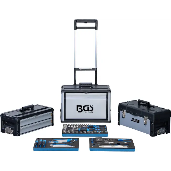 BGS Gereedschapwagen - verrijdbaar - met 111 gereedschappen