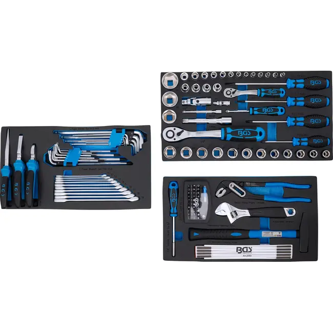 BGS Gereedschapwagen - verrijdbaar - met 111 gereedschappen