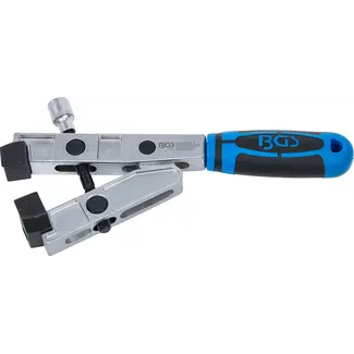 BGS Asmanchetten-klemtang - met draaimomentaansluiting - 90° gebogen
