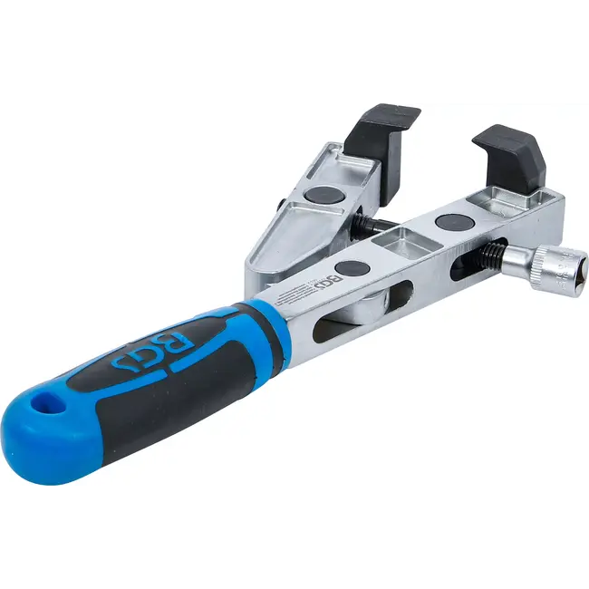 BGS Asmanchetten-klemtang - met draaimomentaansluiting - 90° gebogen