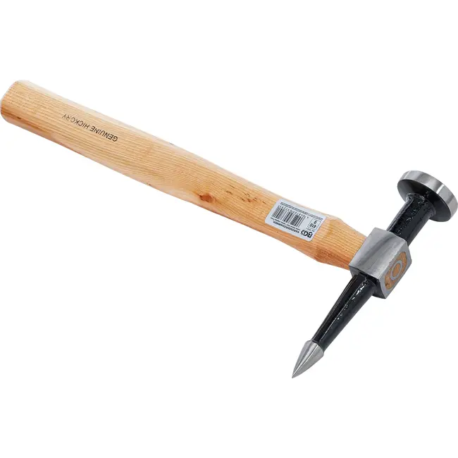 BGS Carrosseriehamer - ronde, vlakke kop / spitse kegelvormige pen