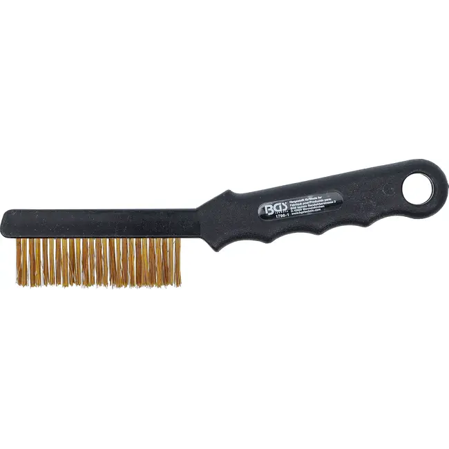 BGS Remklauwborstel - messing - 220 mm